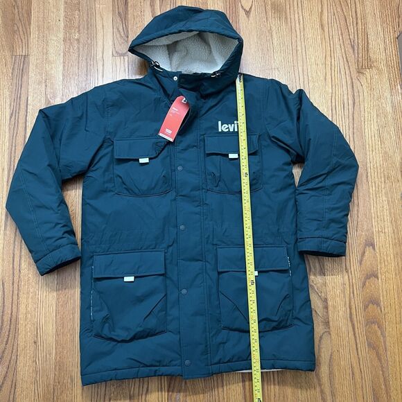 Levi's Jacket Men's M Green Ponderosa Pine Eastport Utility Thermore A35620001 - Picture 4 of 9